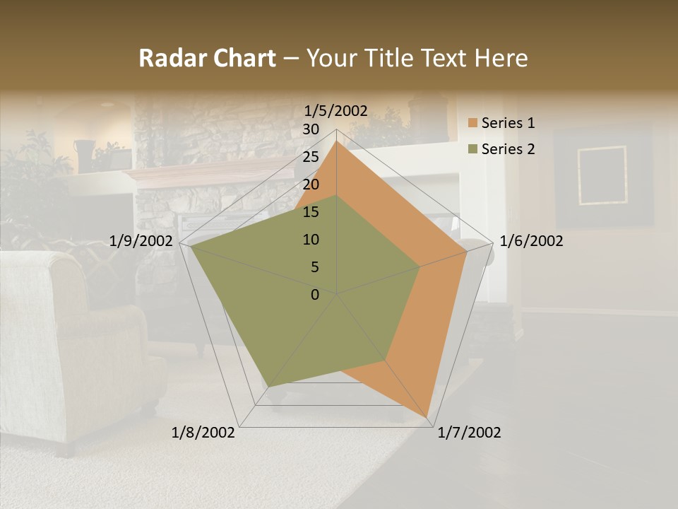 Room Flooring Brown PowerPoint Template