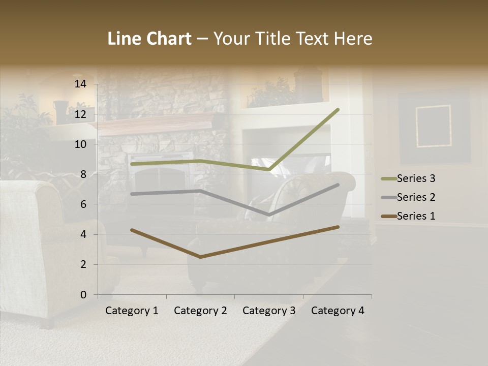 Room Flooring Brown PowerPoint Template