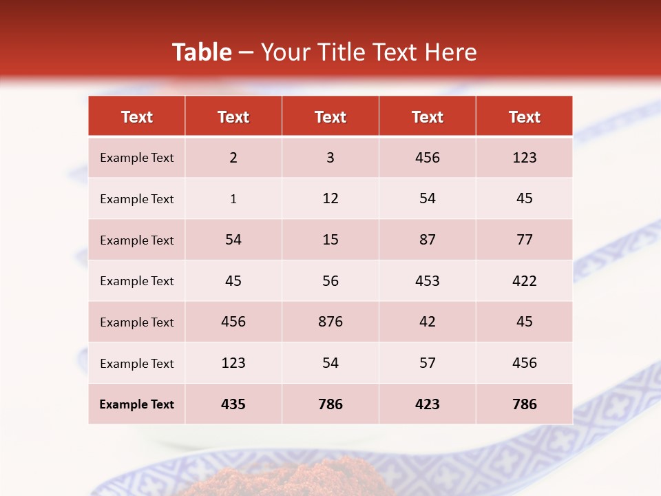 Cuisine White Chinese PowerPoint Template