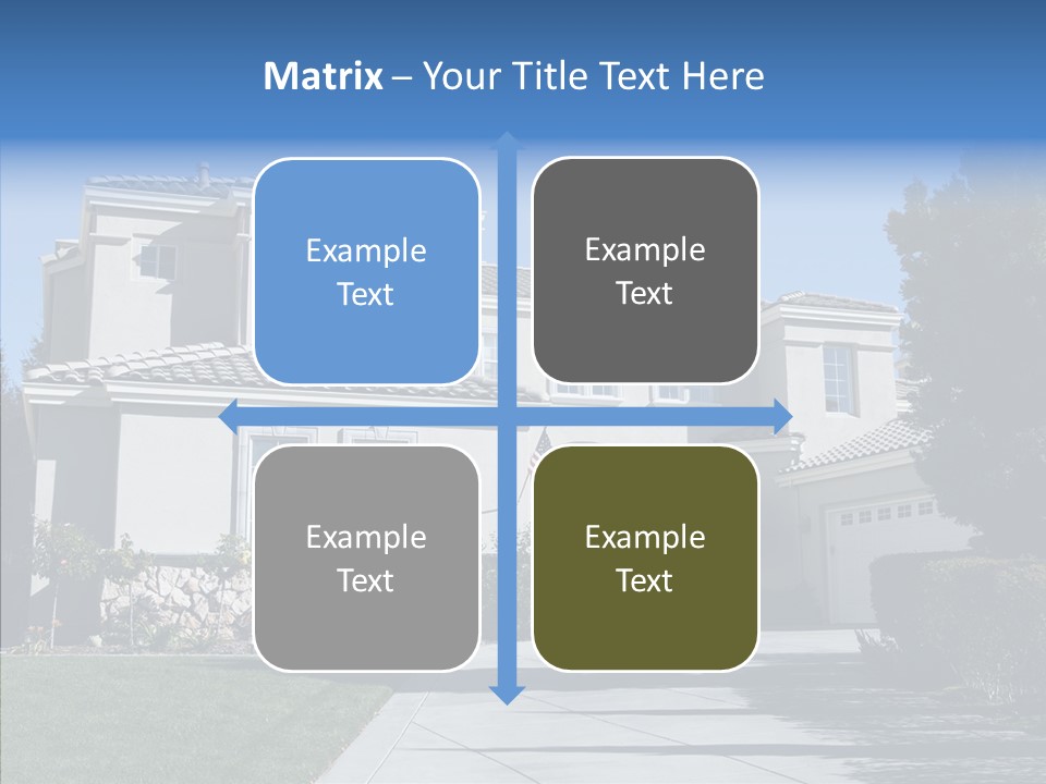 Front Estate Finances PowerPoint Template