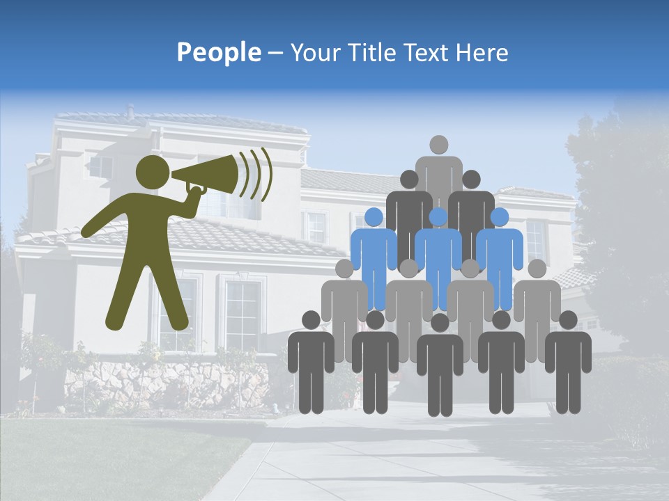 Front Estate Finances PowerPoint Template