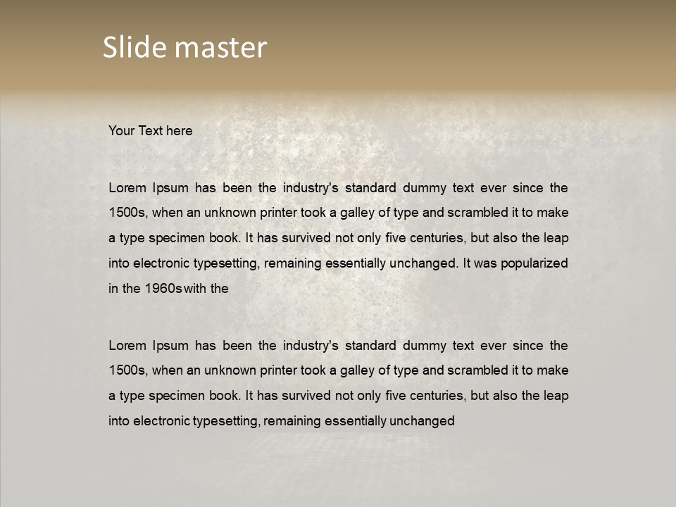 Backgrounds Room Creativity PowerPoint Template