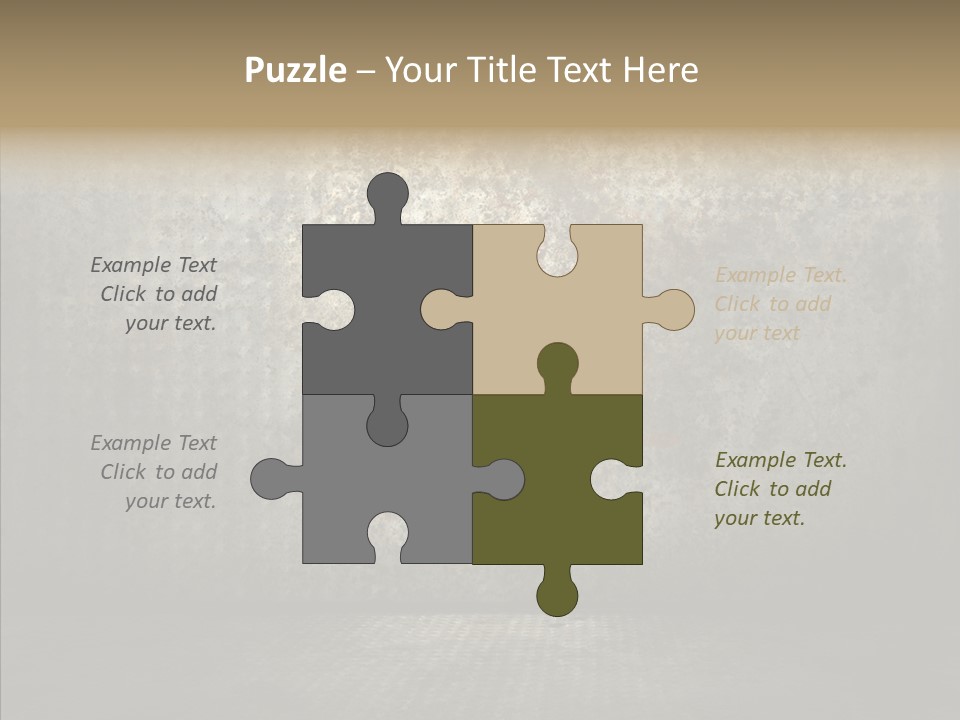 Backgrounds Room Creativity PowerPoint Template