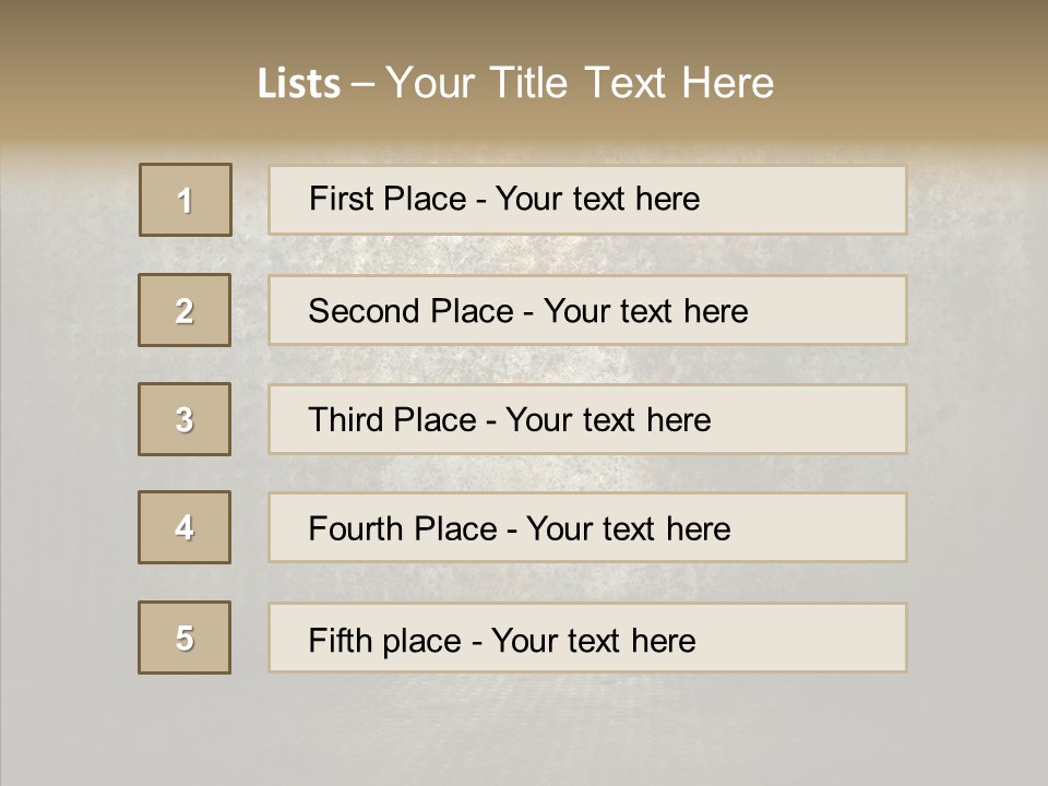 Backgrounds Room Creativity PowerPoint Template