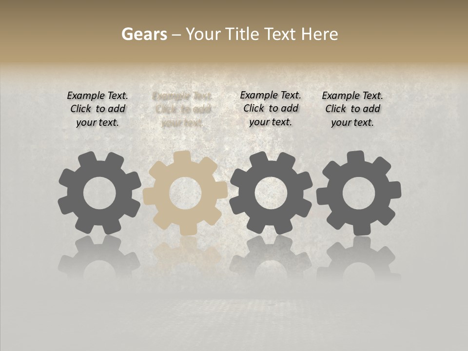 Backgrounds Room Creativity PowerPoint Template