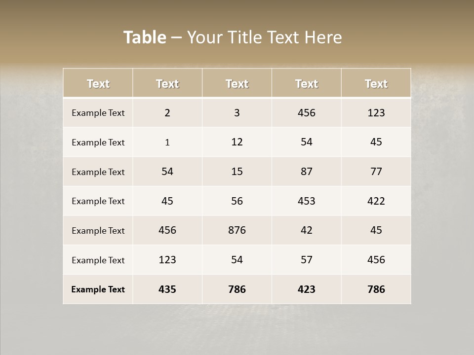 Backgrounds Room Creativity PowerPoint Template