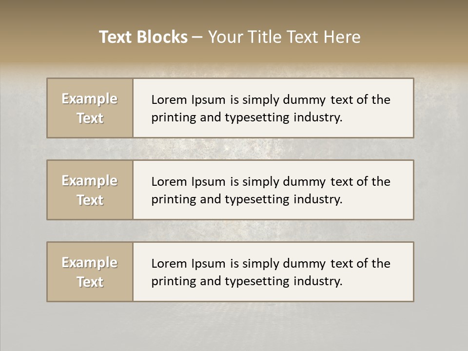 Backgrounds Room Creativity PowerPoint Template