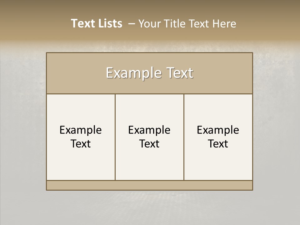 Backgrounds Room Creativity PowerPoint Template