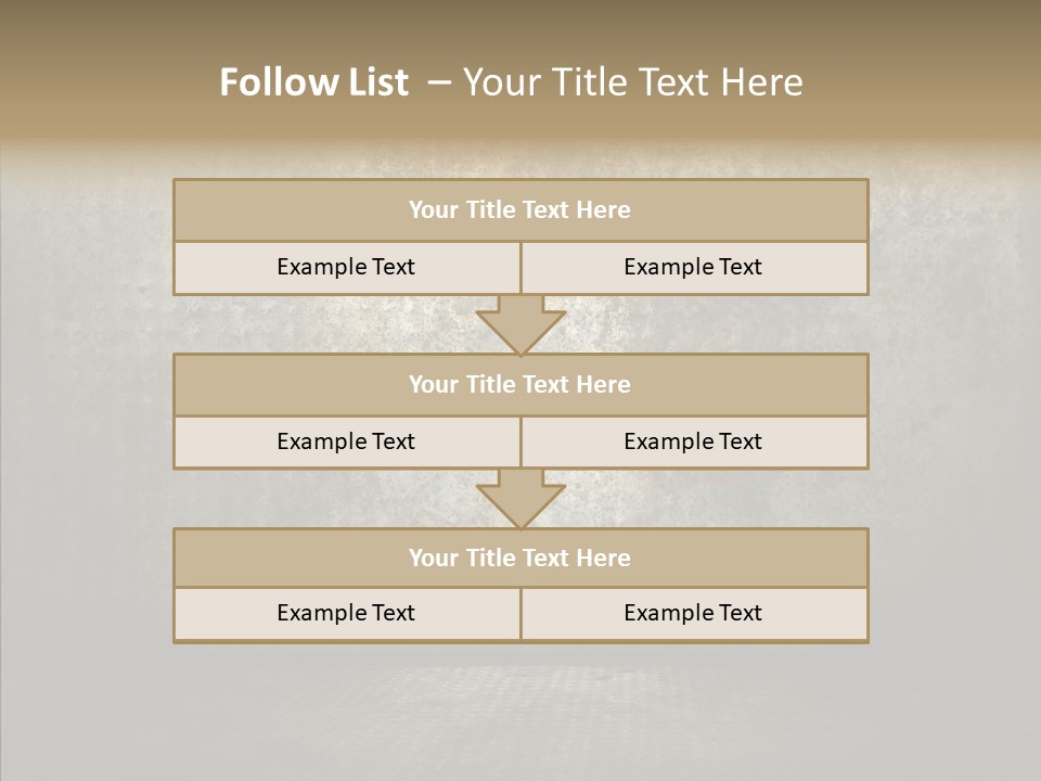 Backgrounds Room Creativity PowerPoint Template