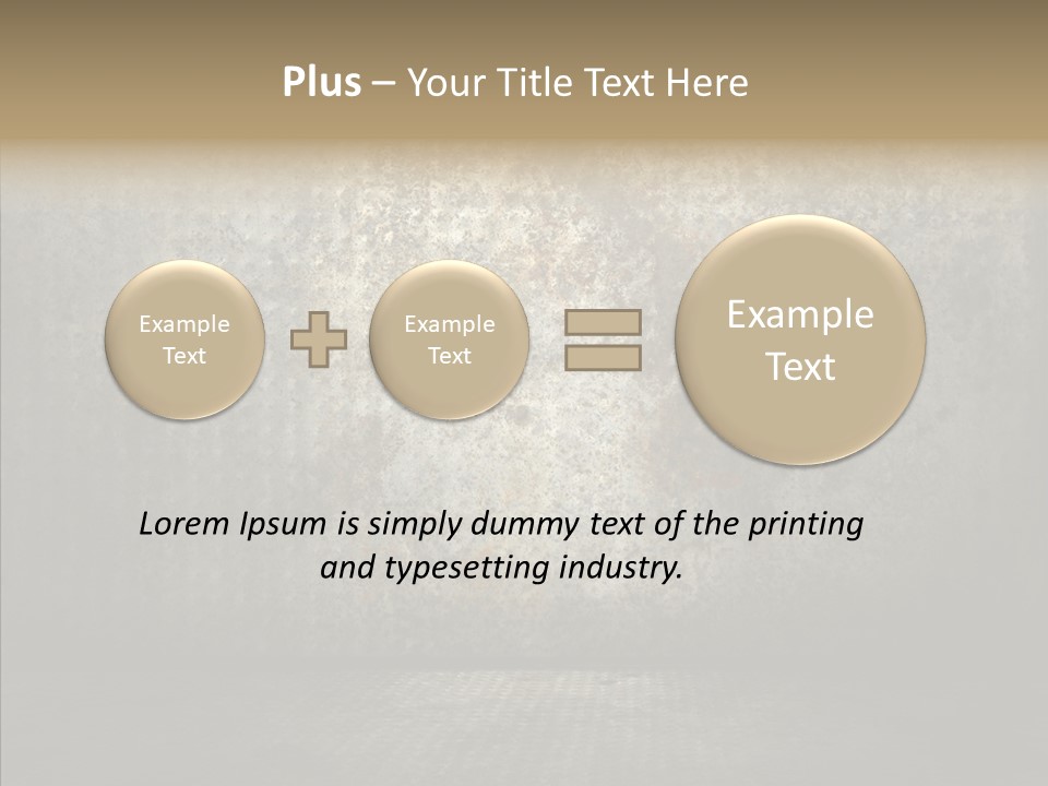 Backgrounds Room Creativity PowerPoint Template