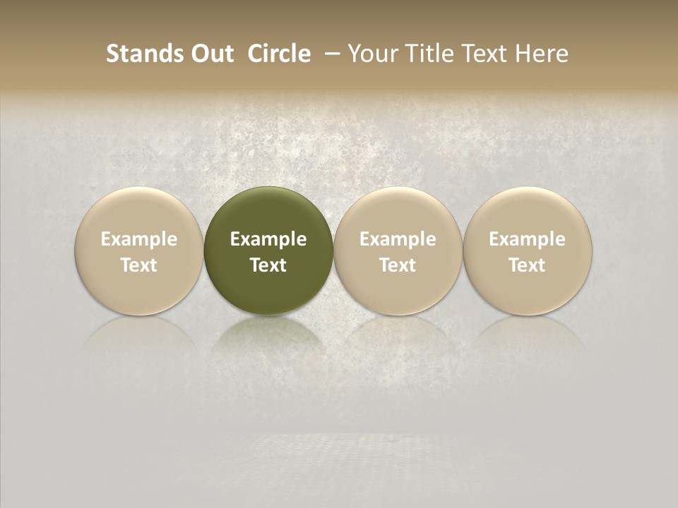 Backgrounds Room Creativity PowerPoint Template