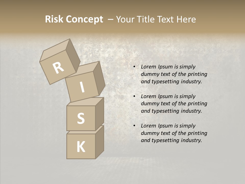 Backgrounds Room Creativity PowerPoint Template