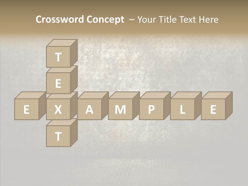 Backgrounds Room Creativity PowerPoint Template