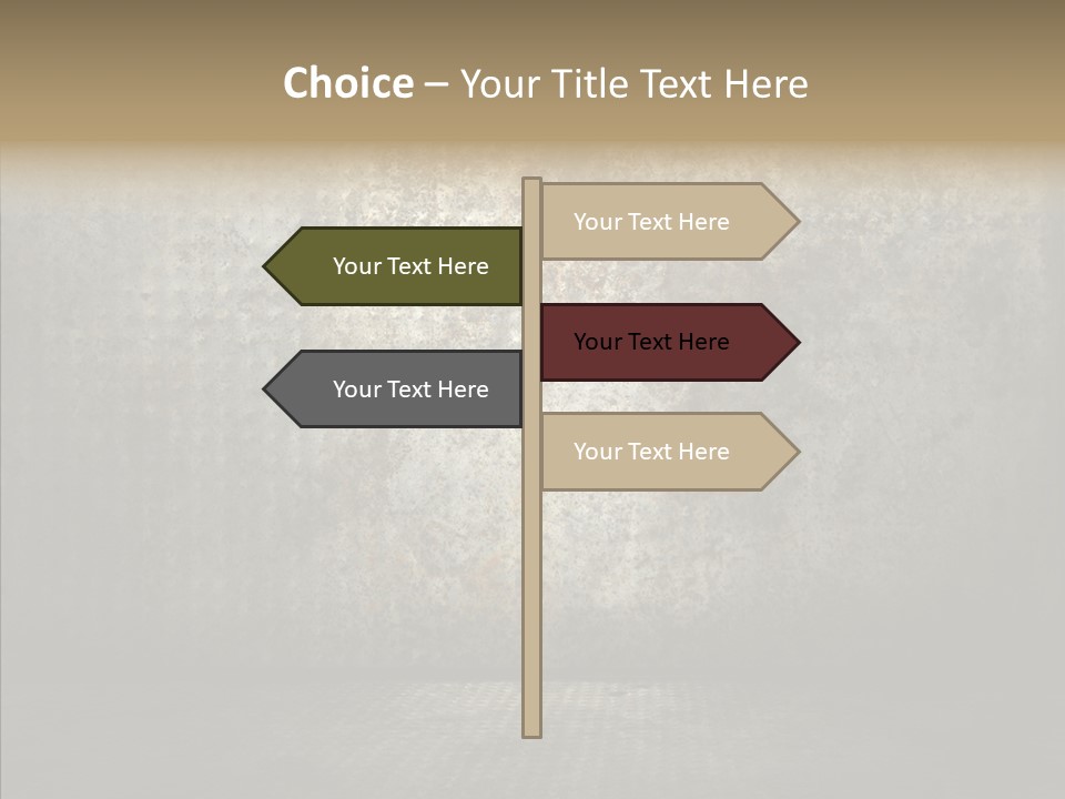 Backgrounds Room Creativity PowerPoint Template