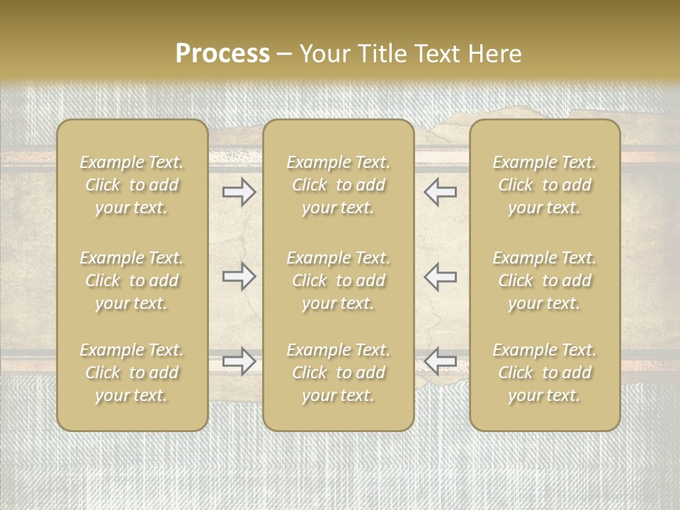 Illustration Stripes Worn PowerPoint Template
