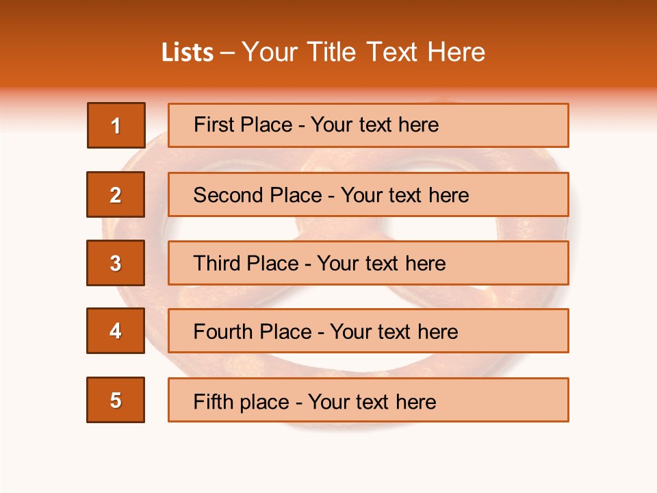 Refreshment Snack Macro PowerPoint Template