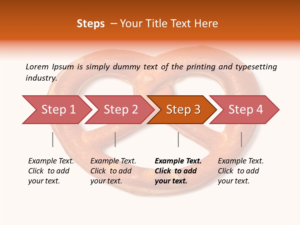 Refreshment Snack Macro PowerPoint Template