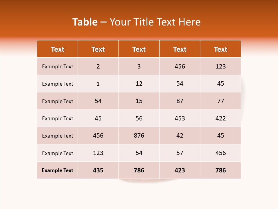 Refreshment Snack Macro PowerPoint Template