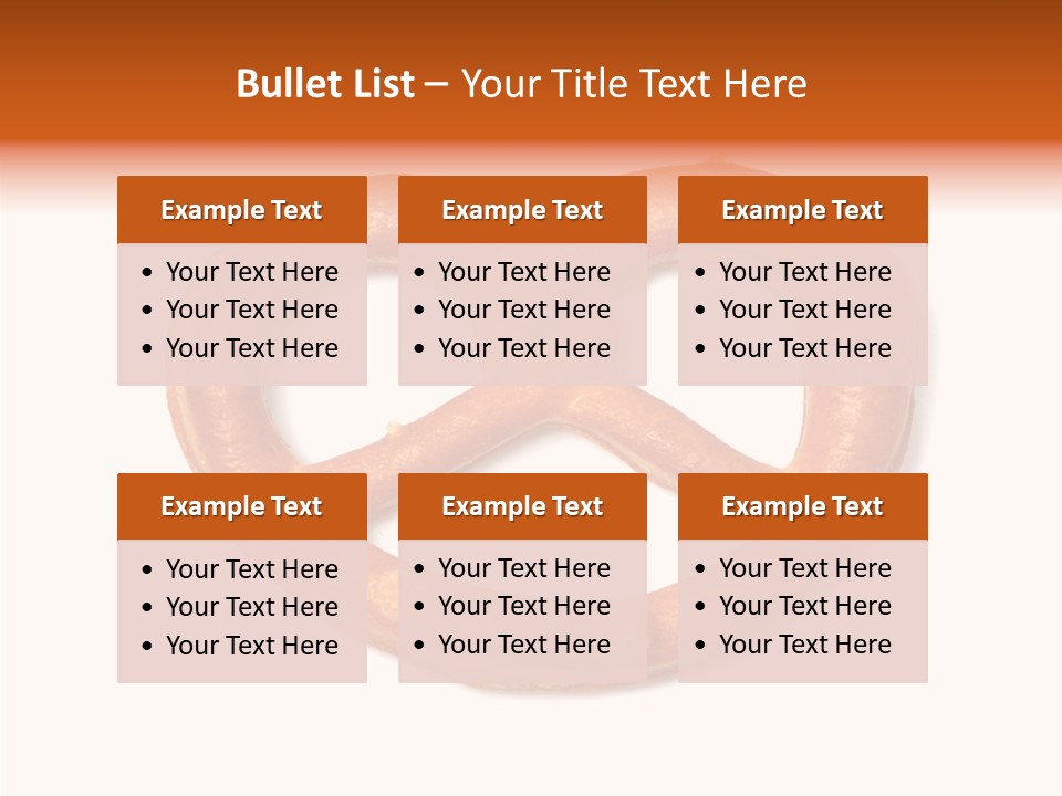 Refreshment Snack Macro PowerPoint Template
