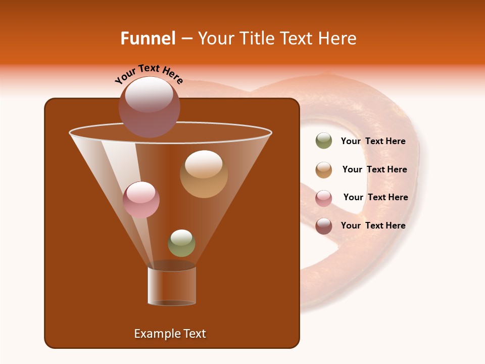 Refreshment Snack Macro PowerPoint Template