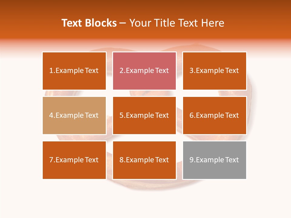 Refreshment Snack Macro PowerPoint Template
