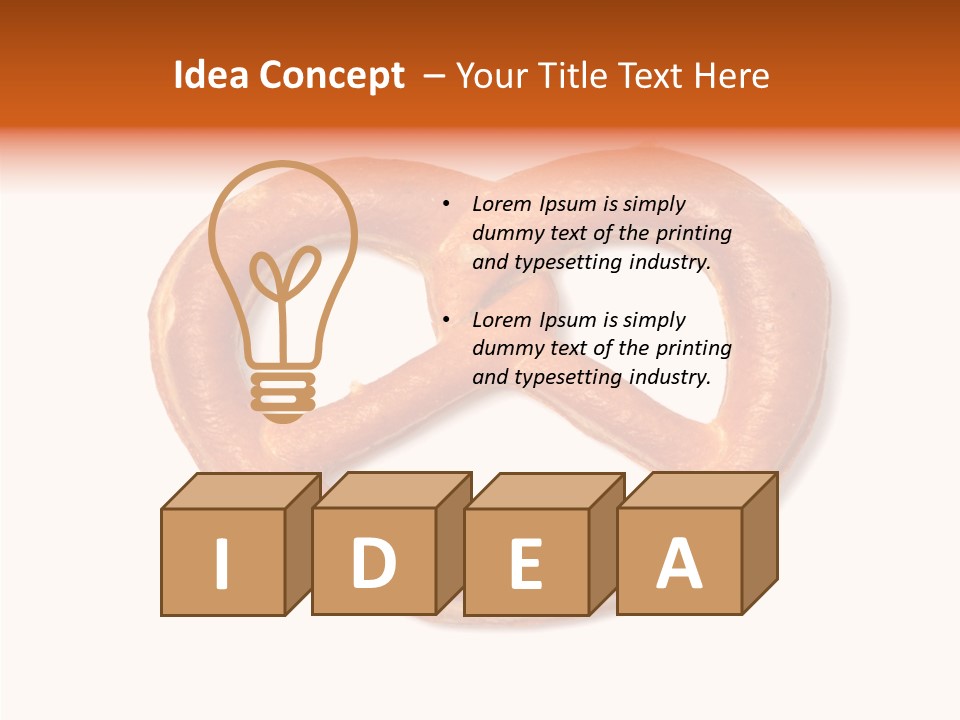 Refreshment Snack Macro PowerPoint Template