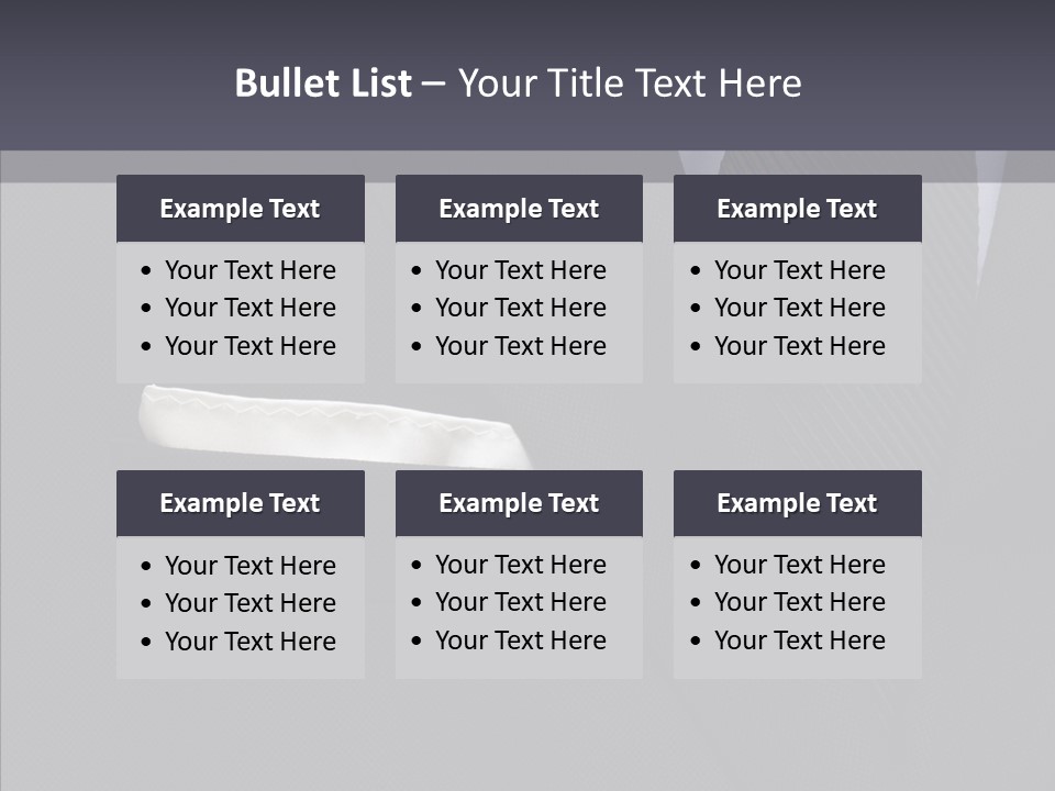 Tailor Professional Dress PowerPoint Template
