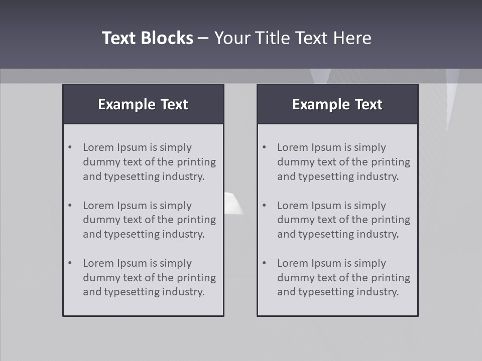 Tailor Professional Dress PowerPoint Template
