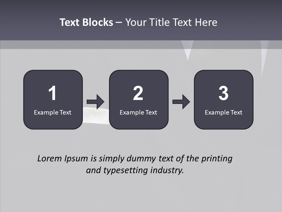 Tailor Professional Dress PowerPoint Template