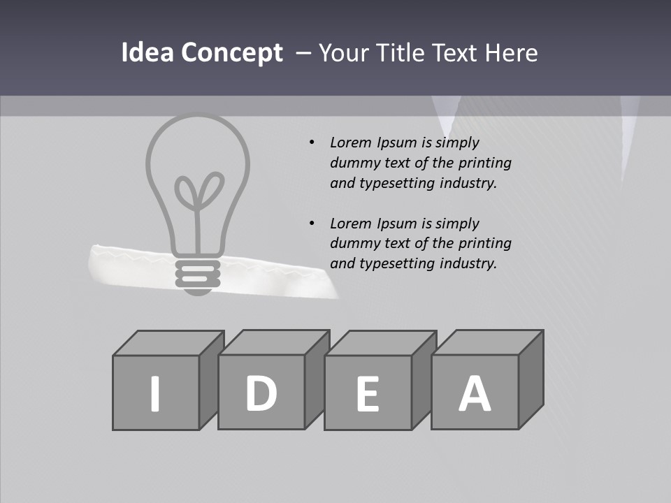 Tailor Professional Dress PowerPoint Template