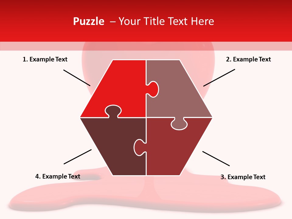 Day Heart Art PowerPoint Template