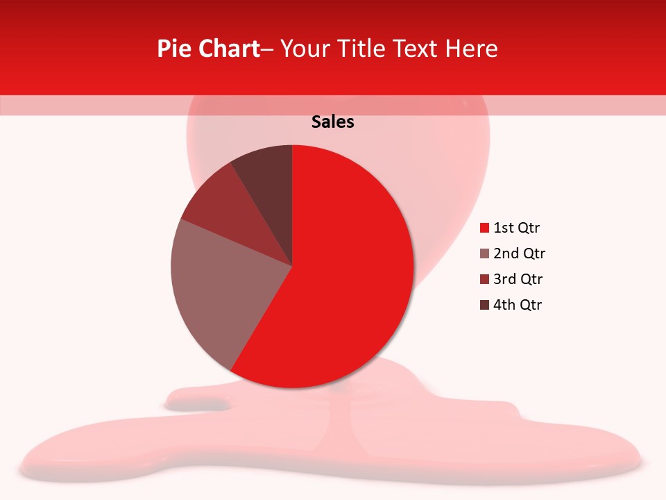 Day Heart Art PowerPoint Template