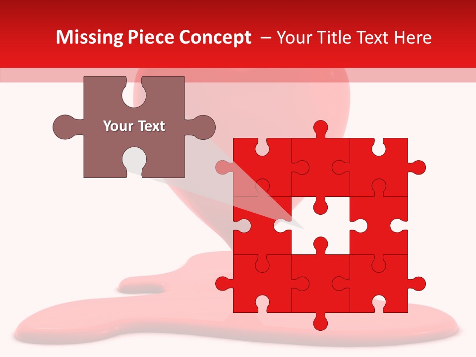 Day Heart Art PowerPoint Template