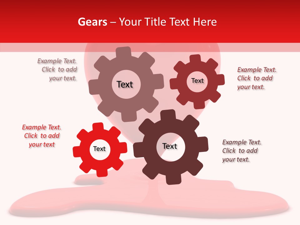 Day Heart Art PowerPoint Template