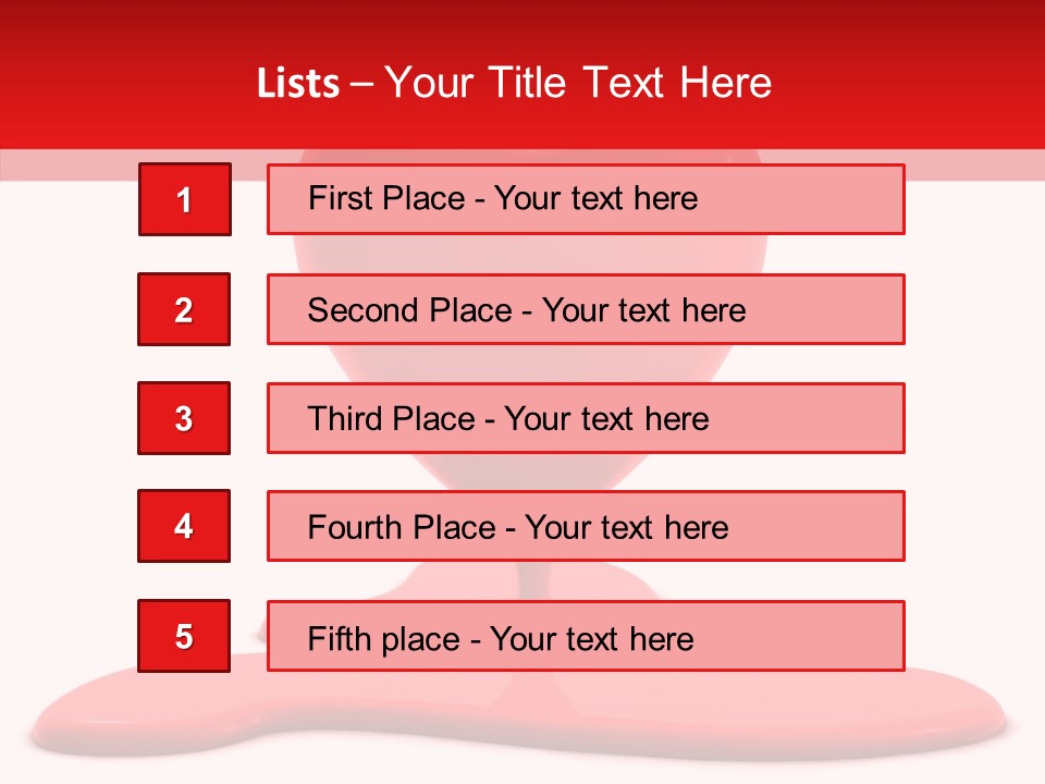 Day Heart Art PowerPoint Template