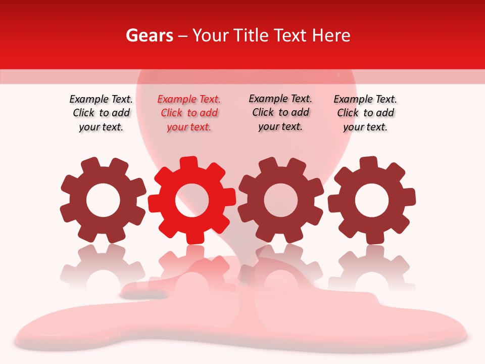 Day Heart Art PowerPoint Template