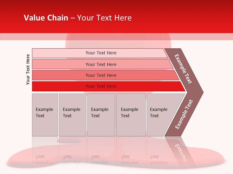 Day Heart Art PowerPoint Template