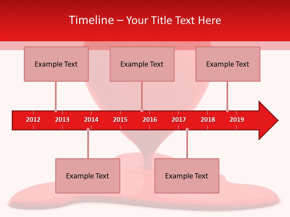 Day Heart Art PowerPoint Template