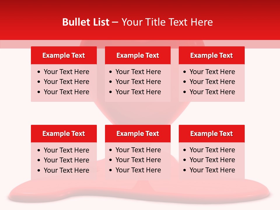 Day Heart Art PowerPoint Template
