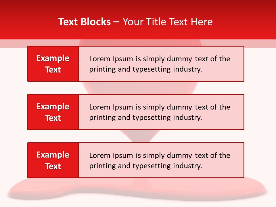 Day Heart Art PowerPoint Template