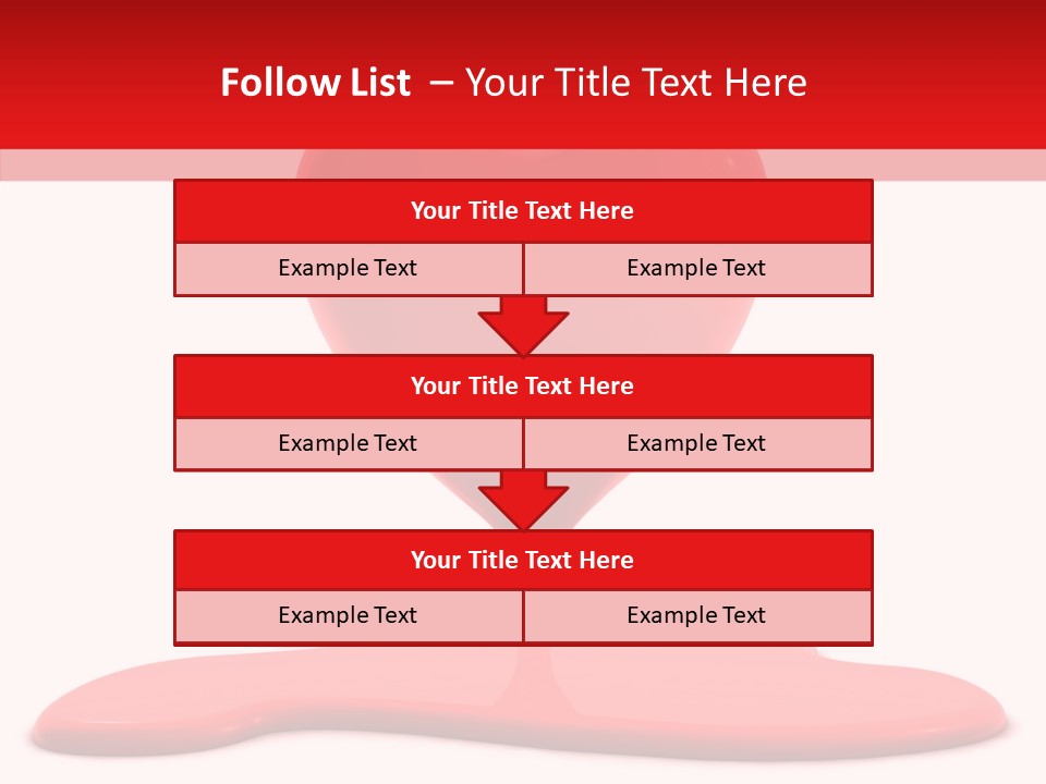 Day Heart Art PowerPoint Template