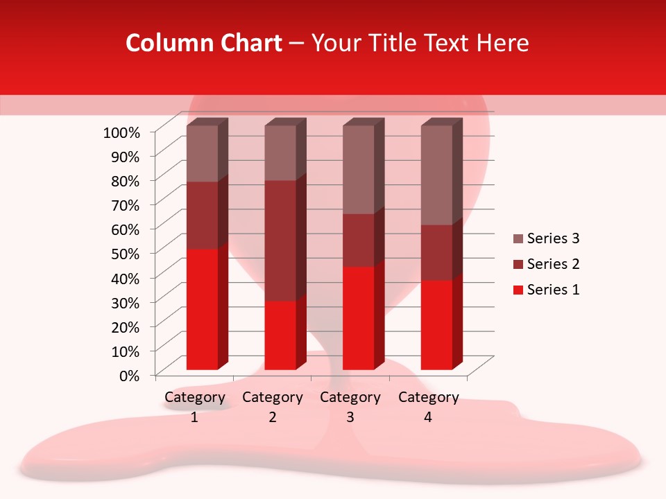 Day Heart Art PowerPoint Template