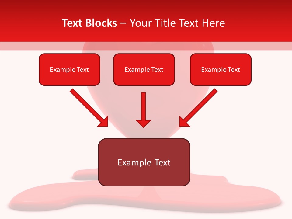 Day Heart Art PowerPoint Template
