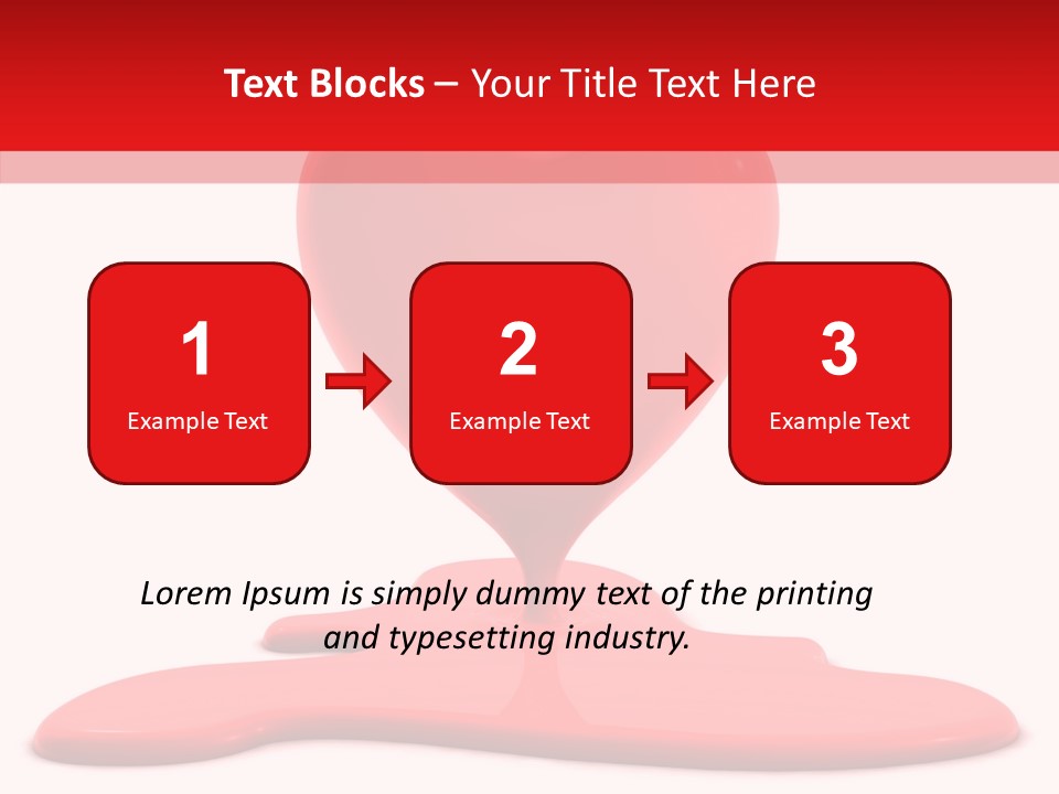 Day Heart Art PowerPoint Template
