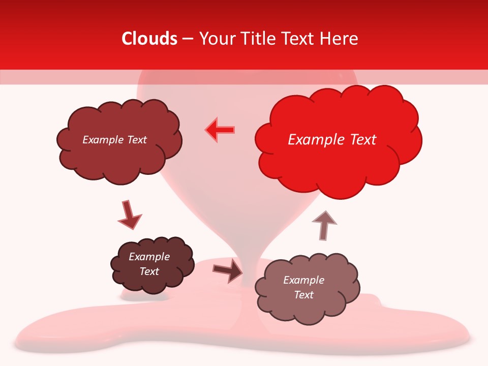 Day Heart Art PowerPoint Template
