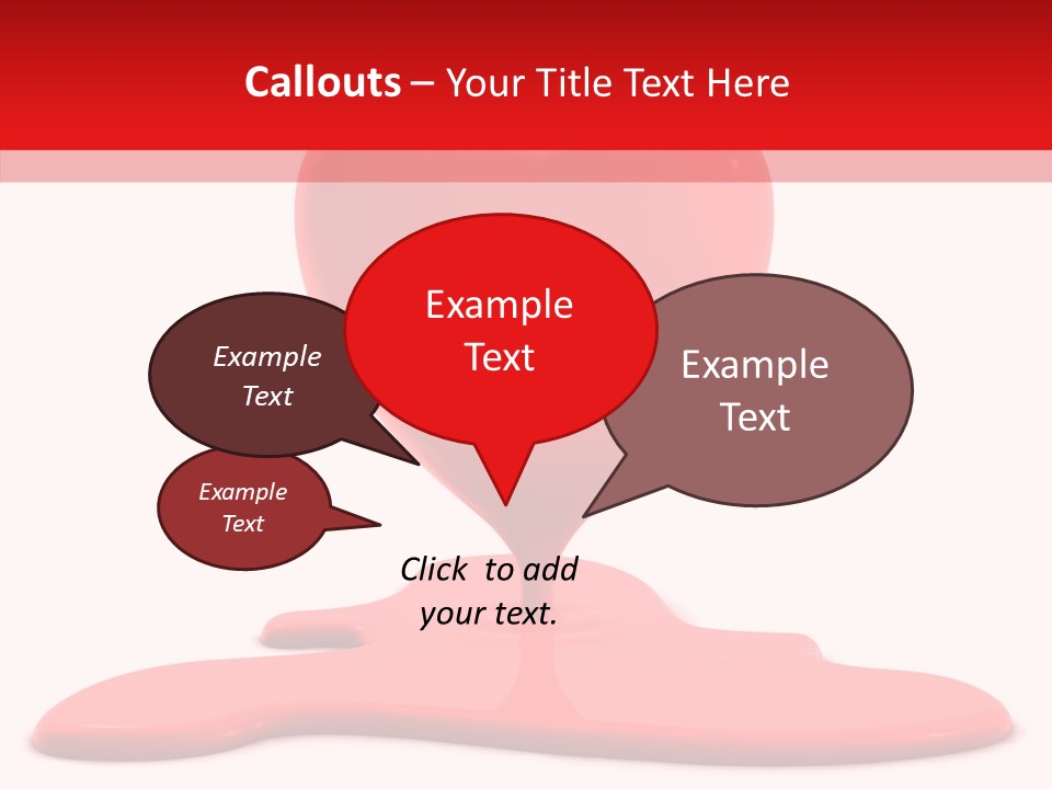 Day Heart Art PowerPoint Template
