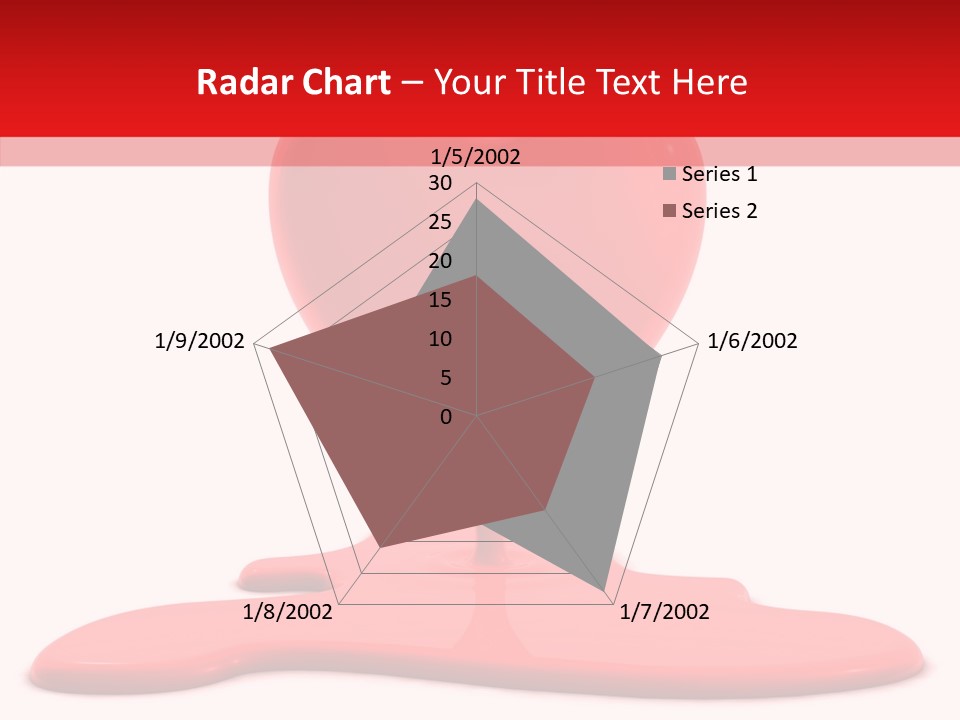 Day Heart Art PowerPoint Template