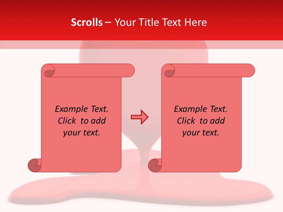 Day Heart Art PowerPoint Template