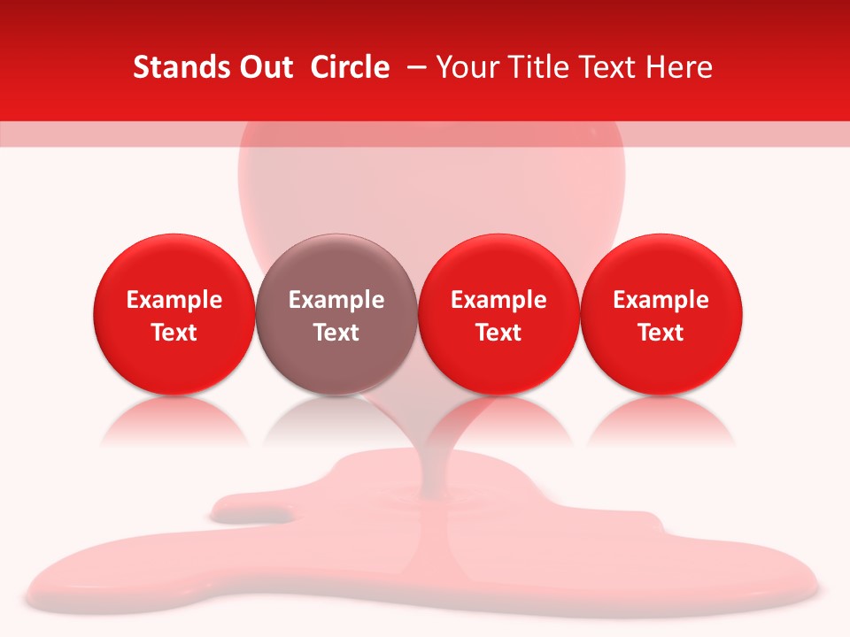 Day Heart Art PowerPoint Template