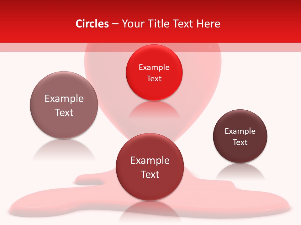 Day Heart Art PowerPoint Template